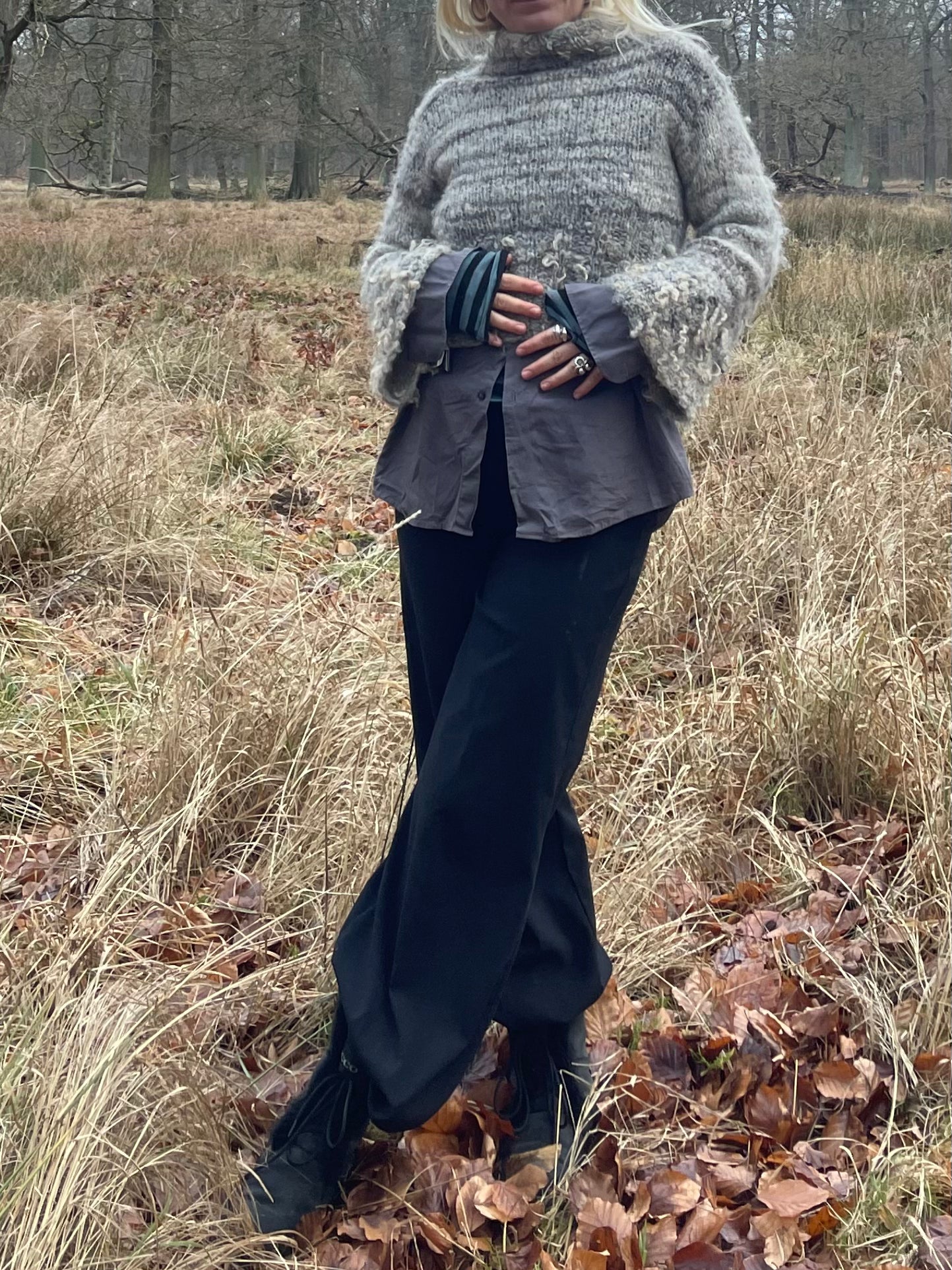 Krøllet sweater
