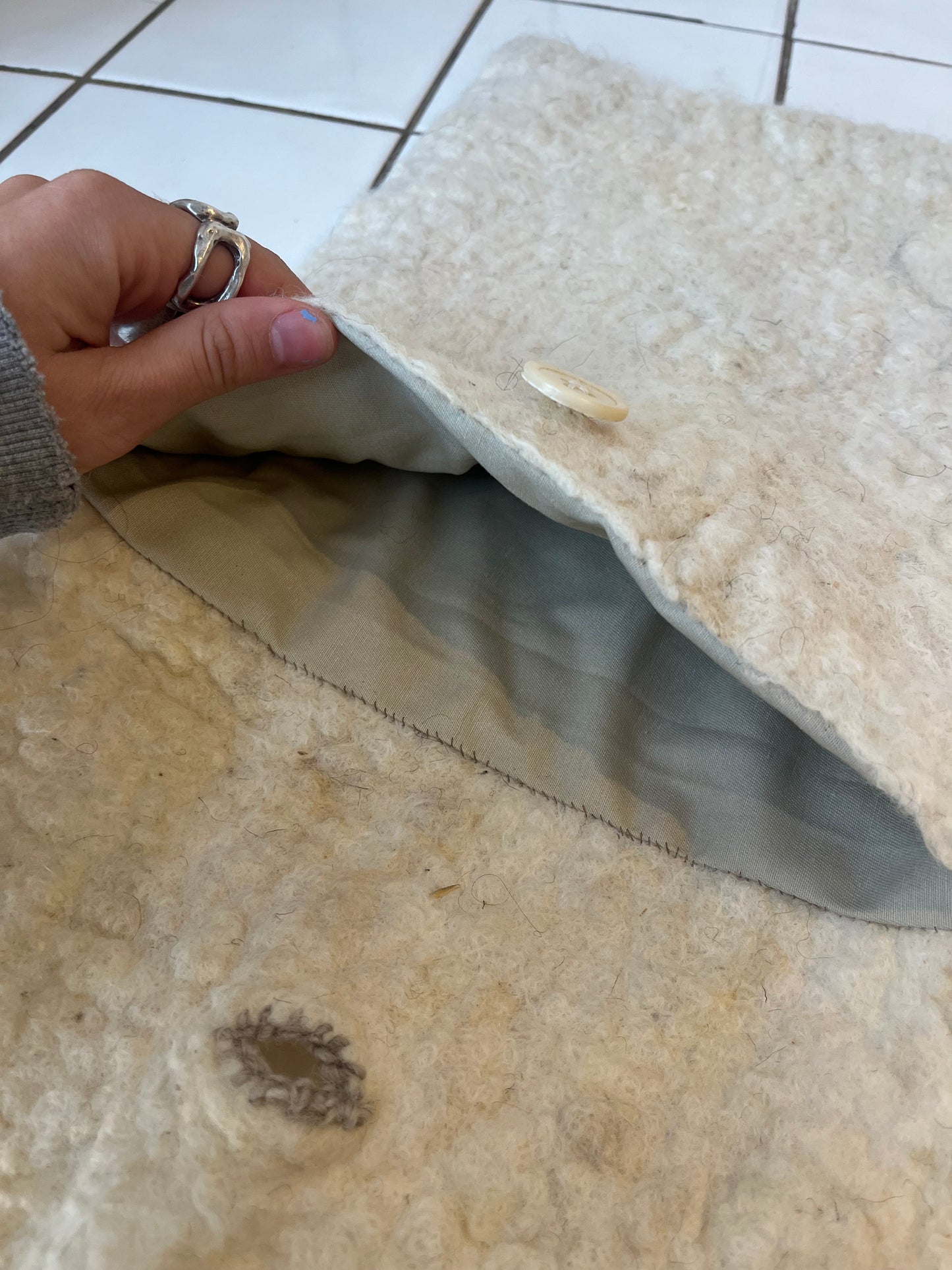 Vådfiltet computer cover