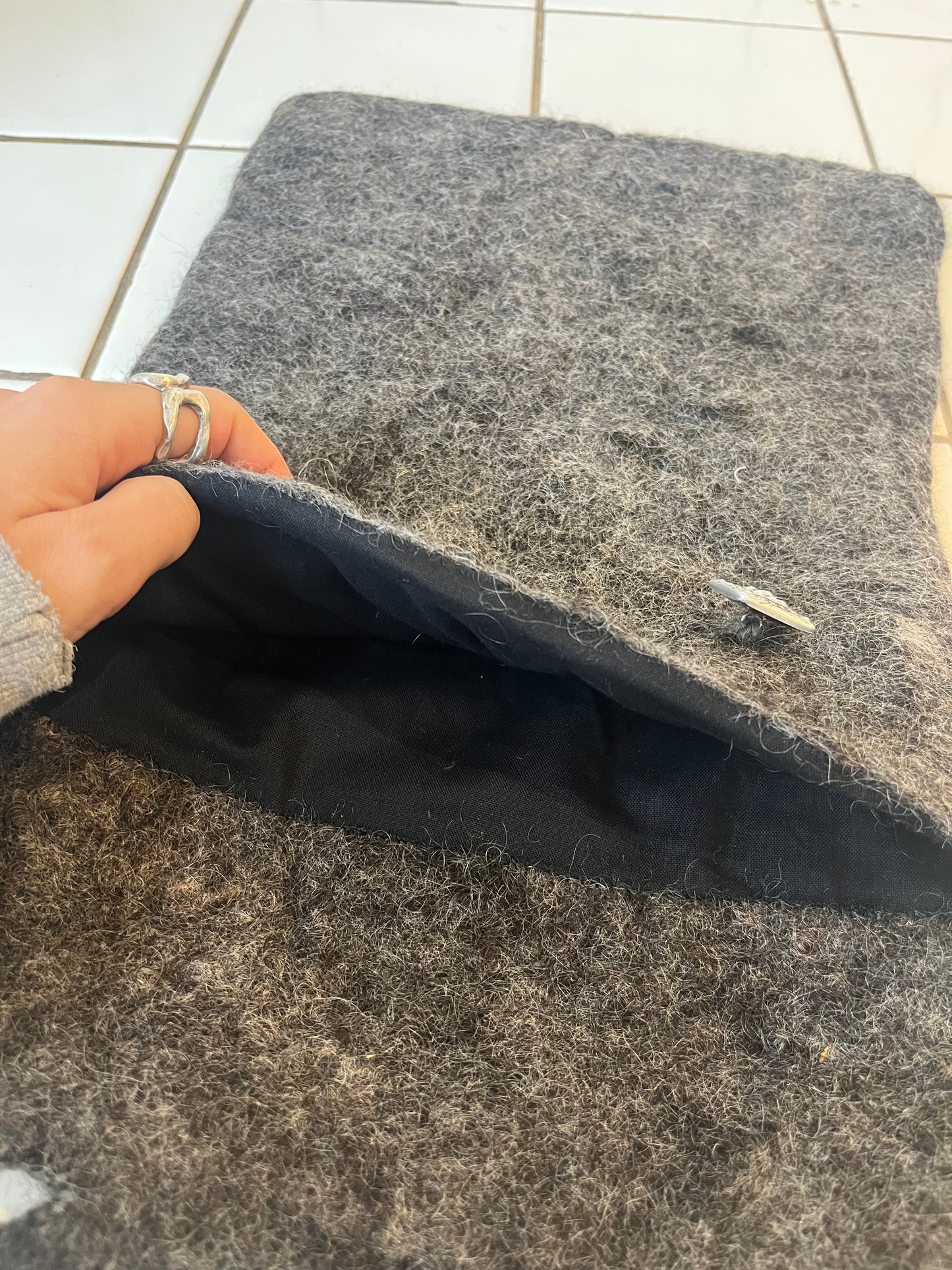 Vådfiltet computer cover