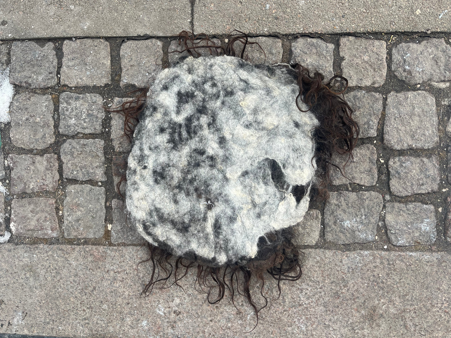 Vådfiltet siddepude