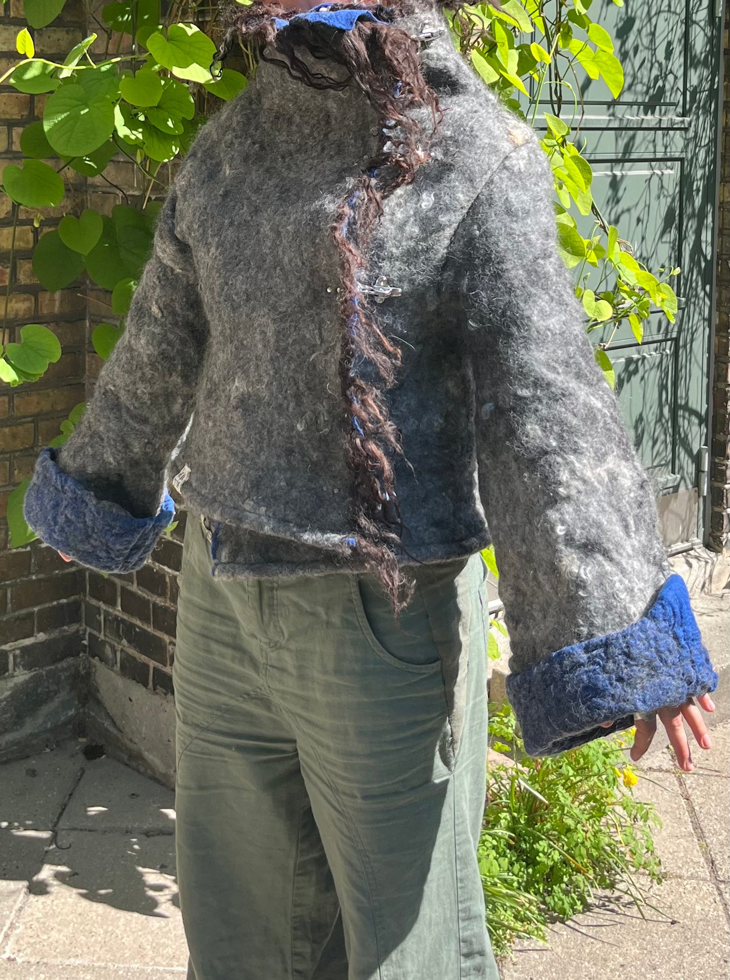 Nunofiltet jakke