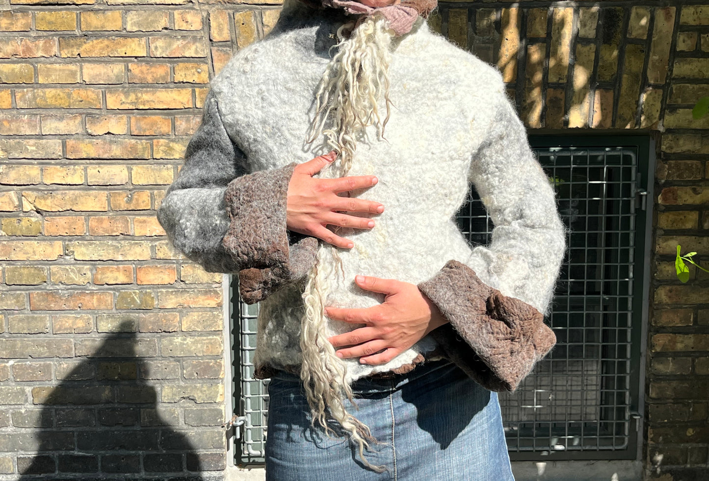 Nunofiltet jakke