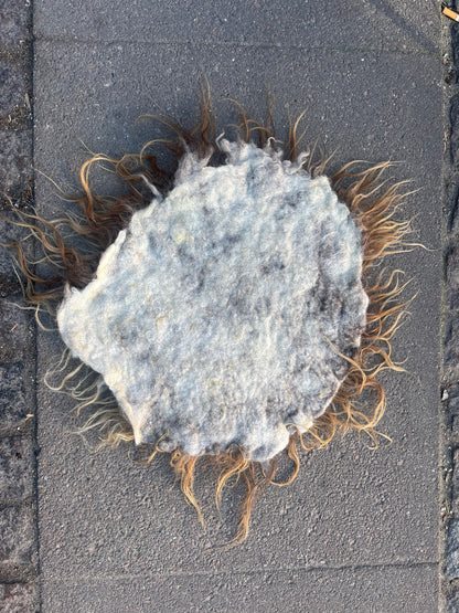 Vådfiltet siddepude