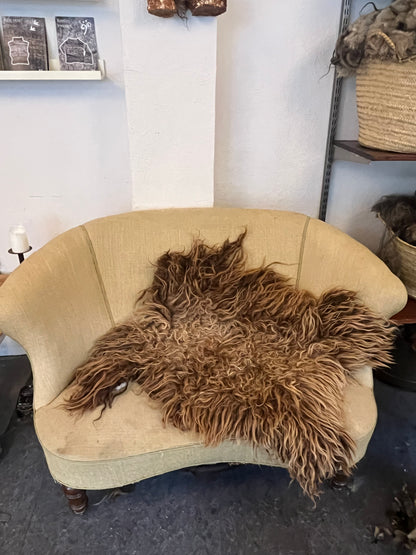 Large wet-felted skin