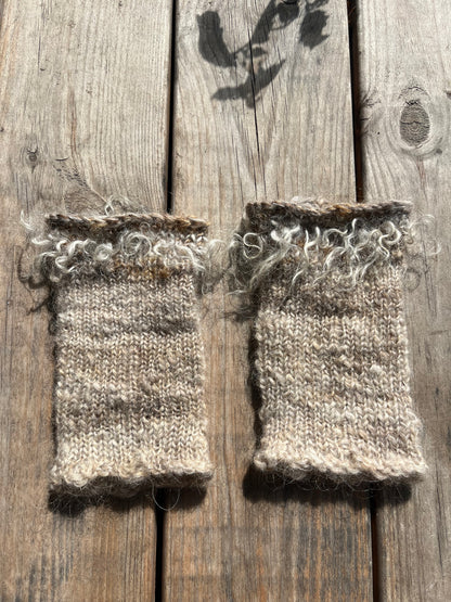Dogma-knitted ankle warmers