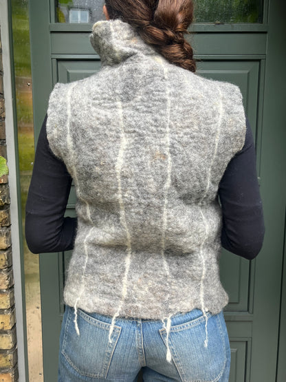 Felted vest