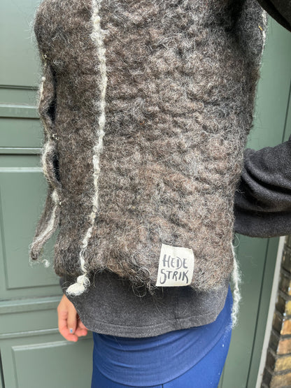 Felted vest
