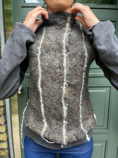 Felted vest