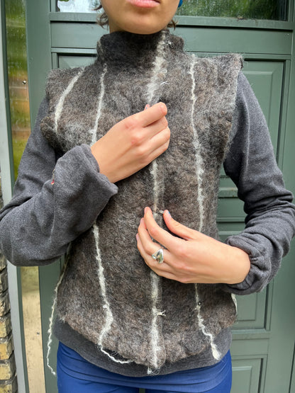 Felted vest
