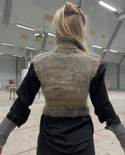 Ribbed vest - english version