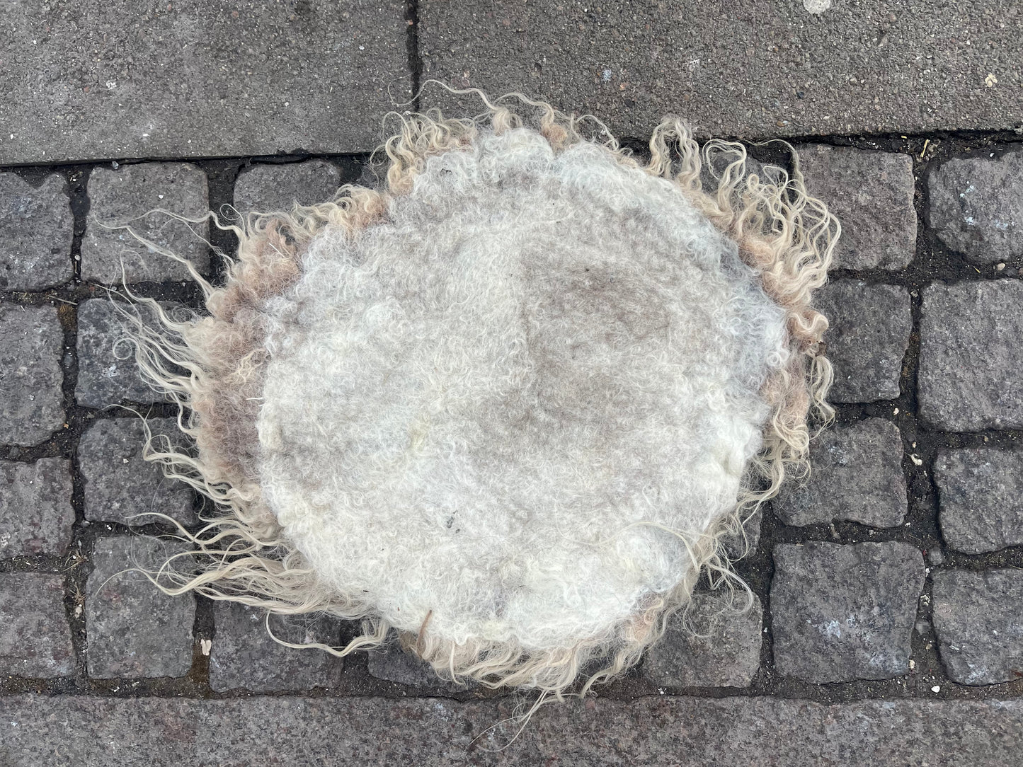 Vådfiltet siddepude