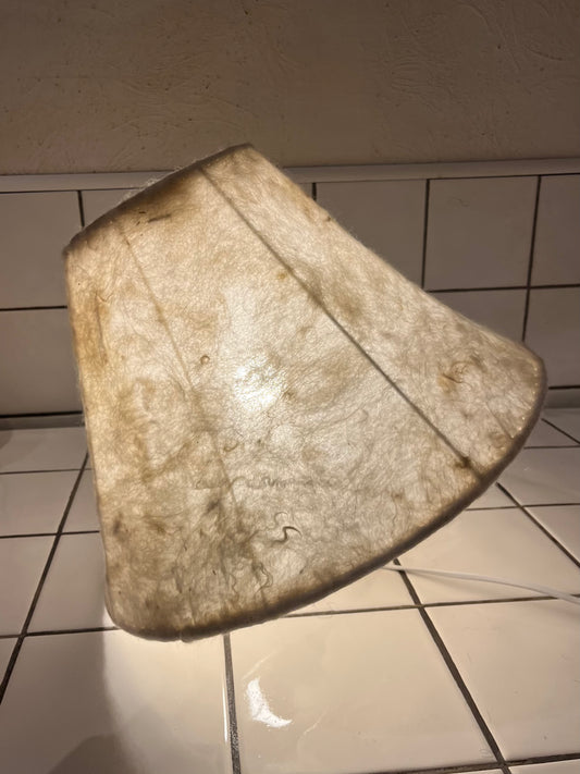 Vådfiltet uldlampeskærm