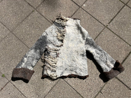 Nunofiltet jakke
