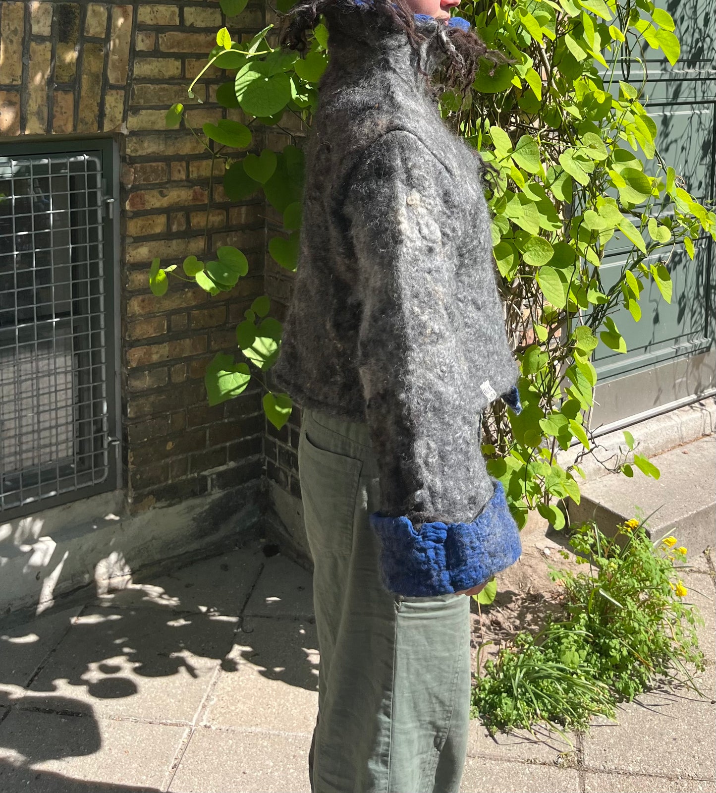 Nunofiltet jakke