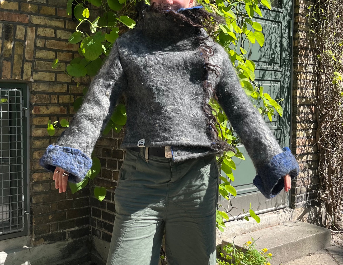 Nunofiltet jakke