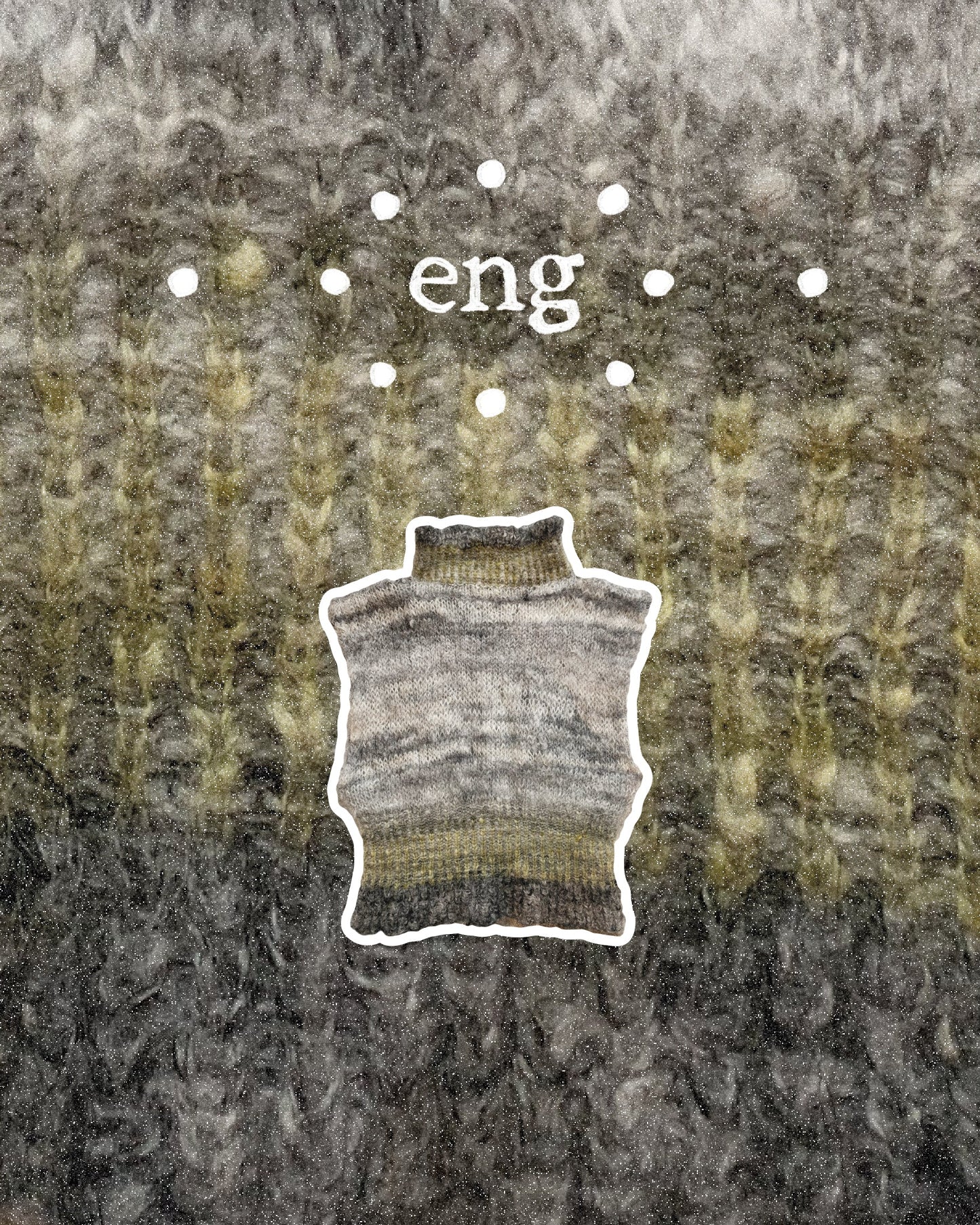 Ribbed vest - english version