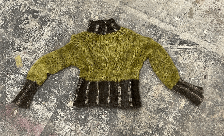 Grøn sweater