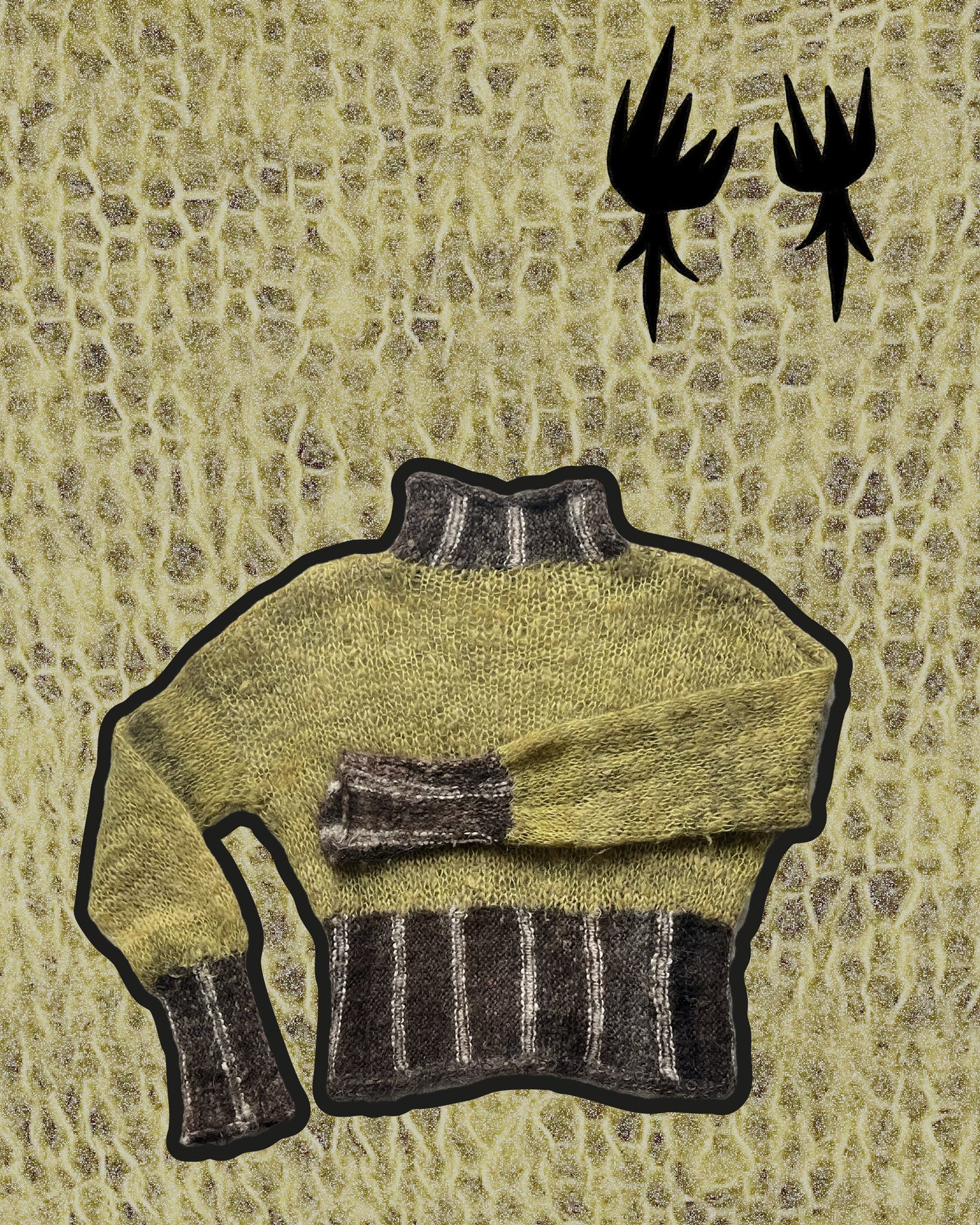 Grøn sweater