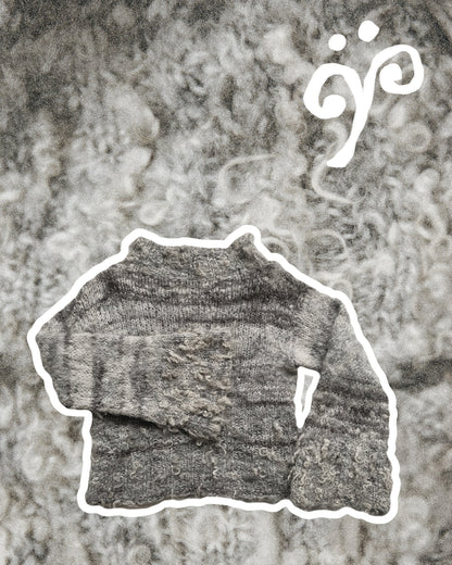 Krøllet sweater